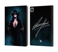 Head Case Designs Licenza Ufficiale WWE Firma Deadman Undertaker Custodia Portafoglio in Pelle Compatibile con Apple iPad PRO 13 M4 2024