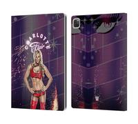 Head Case Designs Licenza Ufficiale WWE Foto Charlotte Flair Custodia Portafoglio in Pelle Compatibile con Apple iPad PRO 13 M4 2024