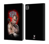 Head Case Designs Licenza Ufficiale WWE Foto con Firma Triple H Custodia Portafoglio in Pelle Compatibile con Apple iPad PRO 11 M4 2024
