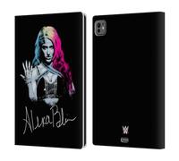 Head Case Designs Licenza Ufficiale WWE Foto E Firma Alexa Bliss Custodia Portafoglio in Pelle Compatibile con Apple iPad PRO 11 M4 2024