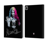 Head Case Designs Licenza Ufficiale WWE Foto E Firma Alexa Bliss Custodia Portafoglio in Pelle Compatibile con Apple iPad PRO 13 M4 2024