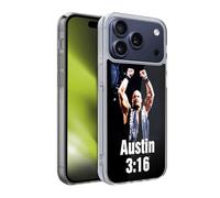 Head Case Designs Licenza Ufficiale WWE Foto Stone Cold Steve Austin Custodia in Gel [Protezione di Grado Militare] Compatibile con Apple iPhone 17 PRO