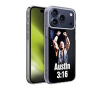 Head Case Designs Licenza Ufficiale WWE Foto Stone Cold Steve Austin Custodia in Gel [Protezione di Grado Militare] Compatibile con Apple iPhone 17 PRO Max