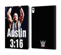 Head Case Designs Licenza Ufficiale WWE Foto Stone Cold Steve Austin Custodia Portafoglio in Pelle Compatibile con Apple iPad Air 13 2024/2025