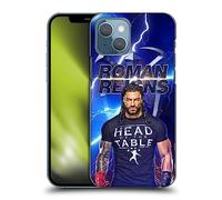 Head Case Designs Licenza Ufficiale WWE Fulmine Roman Reigns Custodia Cover Dura per Parte Posteriore Compatibile con Apple iPhone 13