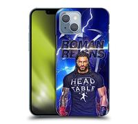 Head Case Designs Licenza Ufficiale WWE Fulmine Roman Reigns Custodia Cover Dura per Parte Posteriore Compatibile con Apple iPhone 14