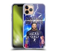 Head Case Designs Licenza Ufficiale WWE Fulmine Roman Reigns Custodia in Gel [Protezione di Grado Militare] Compatibile con Apple iPhone 11 PRO