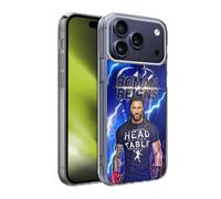 Head Case Designs Licenza Ufficiale WWE Fulmine Roman Reigns Custodia in Gel [Protezione di Grado Militare] Compatibile con Apple iPhone 17 PRO Max