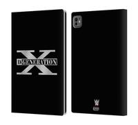 Head Case Designs Licenza Ufficiale WWE Generation X Triple H Custodia Portafoglio in Pelle Compatibile con Apple iPad PRO 11 M4 2024