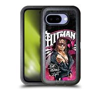 Head Case Designs Licenza Ufficiale WWE Grafica Hitman Bret Hart Custodia Antiurto Ultra Blindata Compatibile con Google Pixel 9A