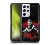 Head Case Designs Licenza Ufficiale WWE Grafica Hulk Hogan Custodia Antiurto Ultra Blindata Compatibile con Samsung Galaxy S21 Ultra 5G