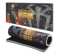 Head Case Designs Licenza Ufficiale WWE Grunge Roman Reigns 23.62 x 11.81 x 0.12 Inches (600 x 300 mm) - L Tappetino per Mouse E Scrivania da Ufficio per Giochi Tastiera PC