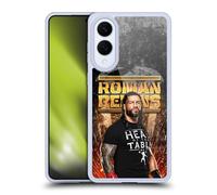 Head Case Designs Licenza Ufficiale WWE Grunge Roman Reigns Custodia in Gel [Protezione di Grado Militare] Compatibile con Samsung Galaxy S25 Edge