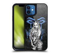 Head Case Designs Licenza Ufficiale WWE Guardami Liv Liv Morgan Cover in gel rinforzata [Protezione di Grado Militare] Compatibile con Apple iPhone 12 / iPhone 12 Pro