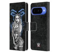 Head Case Designs Licenza Ufficiale WWE Guardami Liv Liv Morgan Custodia Portafoglio in Pelle Compatibile con Google Pixel 10