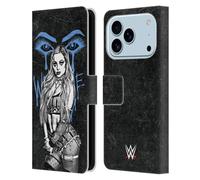 Head Case Designs Licenza Ufficiale WWE Guardami Liv Liv Morgan Custodia Portafoglio in Pelle Compatibile con Apple iPhone 17 PRO