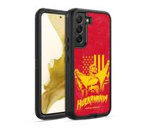 Head Case Designs Licenza Ufficiale WWE Hulkmania Hulk Hogan Custodia Antiurto Ultra Blindata Compatibile con Samsung Galaxy S22 5G