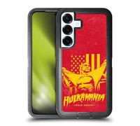 Head Case Designs Licenza Ufficiale WWE Hulkmania Hulk Hogan Custodia Antiurto Ultra Blindata Compatibile con Samsung Galaxy S25+