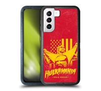 Head Case Designs Licenza Ufficiale WWE Hulkmania Hulk Hogan Custodia Antiurto Ultra Blindata Compatibile con Samsung Galaxy S21 5G