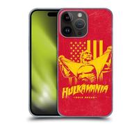 Head Case Designs Licenza Ufficiale WWE Hulkmania Hulk Hogan Custodia Cover Dura per Parte Posteriore Compatibile con Apple iPhone 15 PRO Max