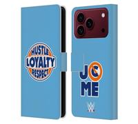 Head Case Designs Licenza Ufficiale WWE Hustle Loyalty Respect John Cena Custodia Portafoglio in Pelle Compatibile con Apple iPhone 18 Pro Max