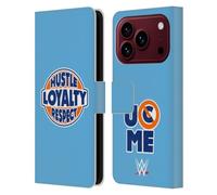 Head Case Designs Licenza Ufficiale WWE Hustle Loyalty Respect John Cena Custodia Portafoglio in Pelle Compatibile con Apple iPhone 18 Pro