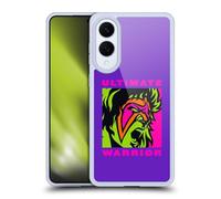 Head Case Designs Licenza Ufficiale WWE Illustrato The Ultimate Warrior Custodia in Gel [Protezione di Grado Militare] Compatibile con Samsung Galaxy S25 Edge