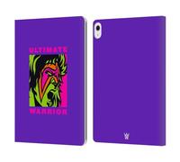 Head Case Designs Licenza Ufficiale WWE Illustrato The Ultimate Warrior Custodia Portafoglio in Pelle Compatibile con Apple iPad Air 13 2024/2025