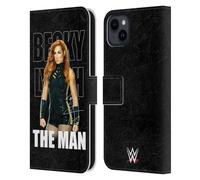 Head Case Designs Licenza Ufficiale WWE Immagine 3 Becky Lynch The Man Custodia Portafoglio in Pelle Compatibile con Apple iPhone 15 Plus