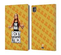 Head Case Designs Licenza Ufficiale WWE Immagine 4 Becky Lynch The Man Custodia Portafoglio in Pelle Compatibile con Apple iPad PRO 11 M4 2024