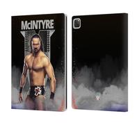 Head Case Designs Licenza Ufficiale WWE Immagine LED Drew McIntyre Custodia Portafoglio in Pelle Compatibile con Apple iPad PRO 13 M4 2024