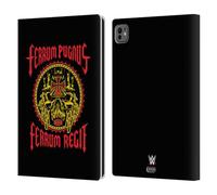 Head Case Designs Licenza Ufficiale WWE Iron Fist, Iron Rule Triple H Custodia Portafoglio in Pelle Compatibile con Apple iPad PRO 11 M4 2024