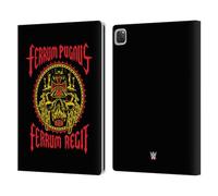 Head Case Designs Licenza Ufficiale WWE Iron Fist, Iron Rule Triple H Custodia Portafoglio in Pelle Compatibile con Apple iPad PRO 13 M4 2024