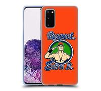 Head Case Designs Licenza Ufficiale WWE John Cena Respect Earn It 2017/18 Superstars 4 Custodia in Gel [Protezione di Grado Militare] Compatibile con Samsung Galaxy S20 / S20 5G