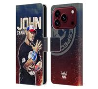 Head Case Designs Licenza Ufficiale WWE John Cena Superstars Custodia Portafoglio in Pelle Compatibile con Apple iPhone 18 Pro
