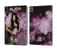Head Case Designs Licenza Ufficiale WWE LED Immagine Alicia Fox Custodia Portafoglio in Pelle Compatibile con Apple iPad PRO 13 M4 2024
