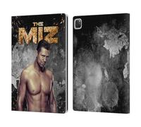 Head Case Designs Licenza Ufficiale WWE LED Immagine The Miz Custodia Portafoglio in Pelle Compatibile con Apple iPad PRO 13 M4 2024