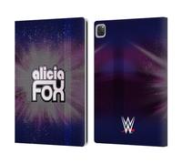 Head Case Designs Licenza Ufficiale WWE LED Logotipo Alicia Fox Custodia Portafoglio in Pelle Compatibile con Apple iPad PRO 13 M4 2024
