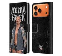 Head Case Designs Licenza Ufficiale WWE Legend Killer Randy Orton Custodia Portafoglio in Pelle Compatibile con Apple iPhone 17 Pro Max
