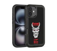 Head Case Designs Licenza Ufficiale WWE L'equipaggio Della Morte Di Phenom The Undertaker Custodia Antiurto Ultra Blindata compatibile con Apple iPhone 16