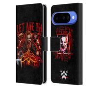 Head Case Designs Licenza Ufficiale WWE Let Me In Bray Wyatt Custodia Portafoglio in Pelle Compatibile con Google Pixel 10