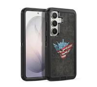 Head Case Designs Licenza Ufficiale WWE Logo American Nightmare Grafica Cody Rhodes Custodia Antiurto Ultra Blindata compatibile con Samsung Galaxy S26 Plus