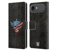 Head Case Designs Licenza Ufficiale WWE Logo American Nightmare Grafica Cody Rhodes Custodia Portafoglio in Pelle Compatibile con Apple iPhone 17 Air