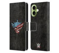 Head Case Designs Licenza Ufficiale WWE Logo American Nightmare Grafica Cody Rhodes Custodia Portafoglio in Pelle Compatibile con Apple iPhone 17
