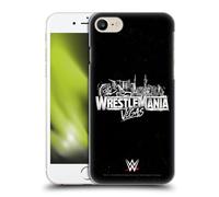 Head Case Designs Licenza Ufficiale WWE Logo Arte Principale Wrestlemania 42 Custodia Cover Dura per Parte Posteriore Compatibile con Apple iPhone 7/8 / SE 2020 & 2022
