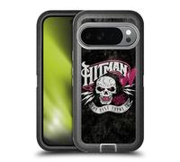 Head Case Designs Licenza Ufficiale WWE Logo di Hitman Bret Hart Custodia Antiurto Ultra Blindata Compatibile con Google Pixel 10