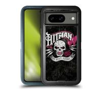 Head Case Designs Licenza Ufficiale WWE Logo di Hitman Bret Hart Custodia Antiurto Ultra Blindata Compatibile con Google Pixel 8