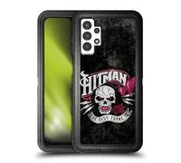 Head Case Designs Licenza Ufficiale WWE Logo di Hitman Bret Hart Custodia Antiurto Ultra Blindata Compatibile con Samsung Galaxy A13 (2022)