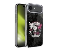 Head Case Designs Licenza Ufficiale WWE Logo di Hitman Bret Hart Custodia in Gel [Protezione di Grado Militare] Compatibile con Apple iPhone 17 Air