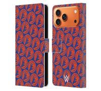 Head Case Designs Licenza Ufficiale WWE Modello 2017 John Cena Custodia Portafoglio in Pelle Compatibile con Apple iPhone 17 Pro Max